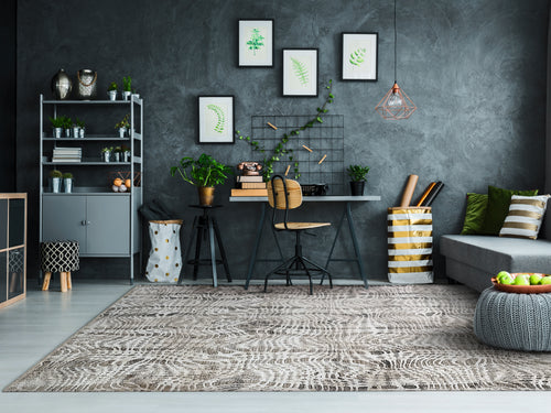 Dynamic Rugs WINGO 7958-998 Grey/Slate Rug
