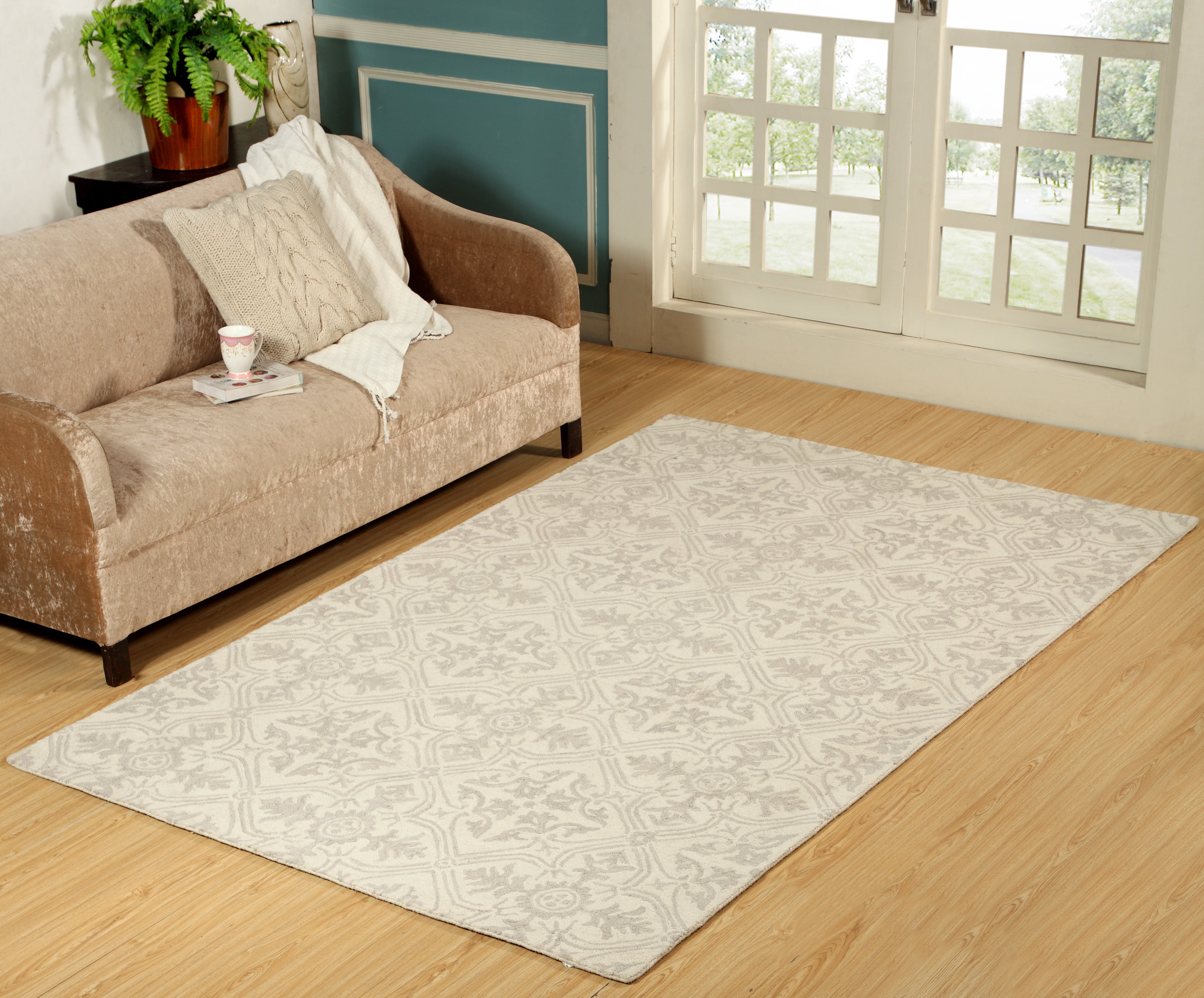 Dynamic Rugs GALLERIA 7867-100 Beige Rug