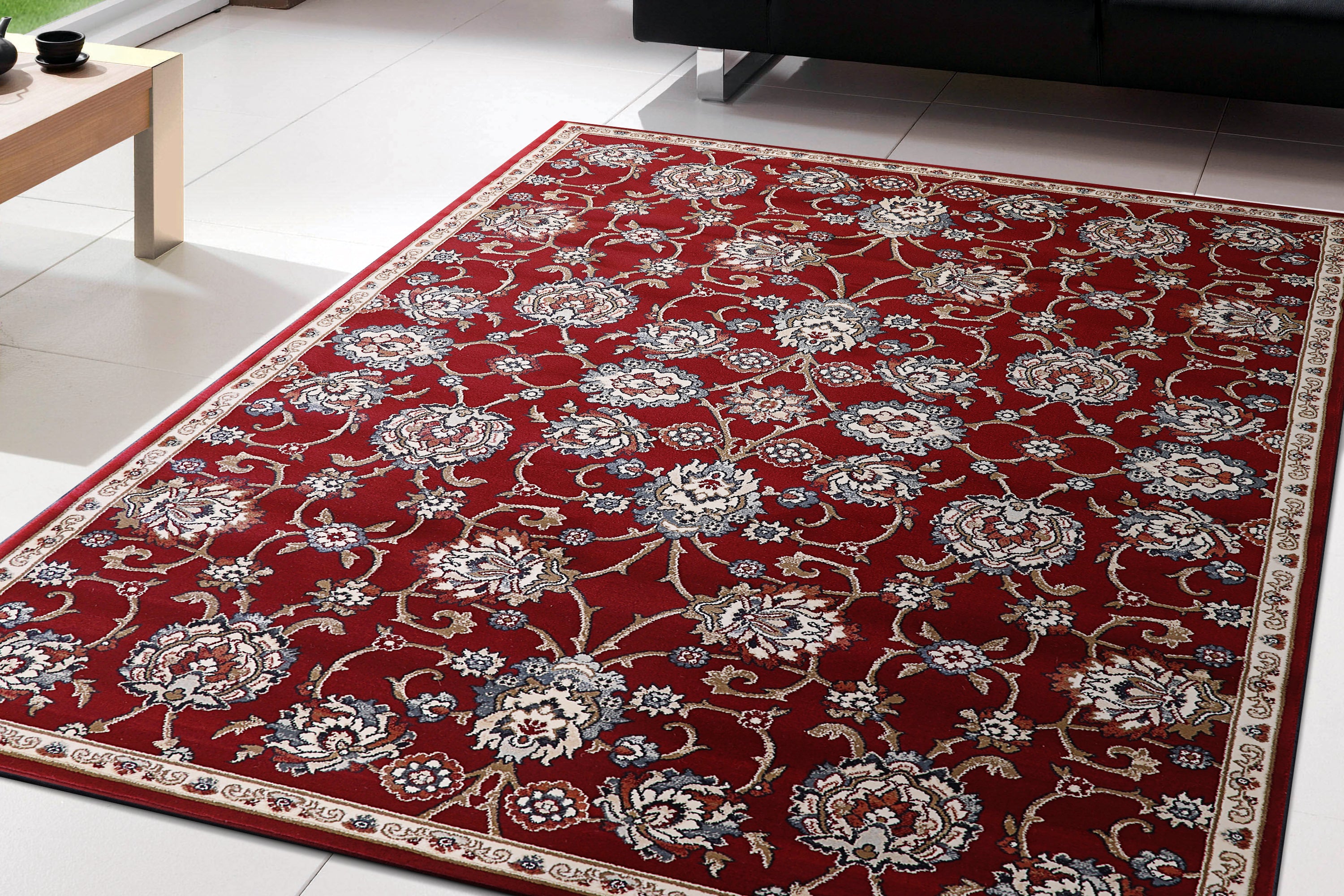 Dynamic Rugs MELODY 985020-339 Red Rug