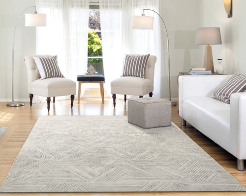 Dynamic Rugs QUARTZ 27041-100 Ivory Rug