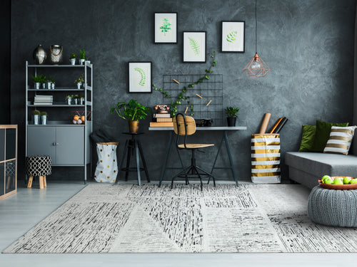 Dynamic Rugs LOTUS 8145-190 Ivory Rug