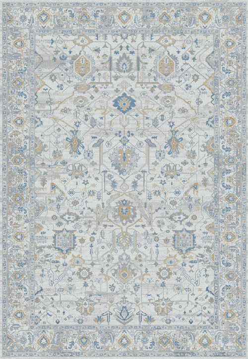 Dynamic Rugs GOLD 1357-897 Cream/Silver Rug