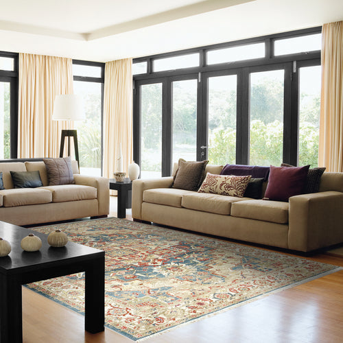 Dynamic Rugs Juno 6882-530 Navy/Red Rug