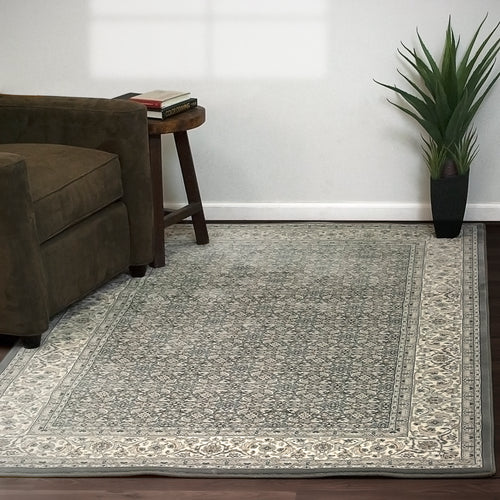 Dynamic Rugs ANCIENT GARDEN 57011-5666 Grey Rug