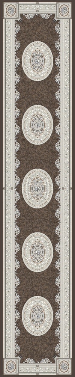 Dynamic Rugs ANCIENT GARDEN 57226-3295 Brown Rug