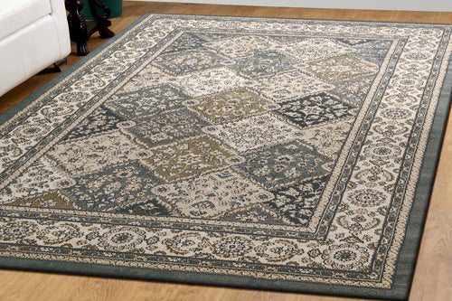 Dynamic Rugs YAZD 8471-510 Blue Rug