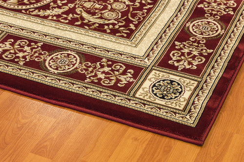 Dynamic Rugs LEGACY 58021-330 Red Rug