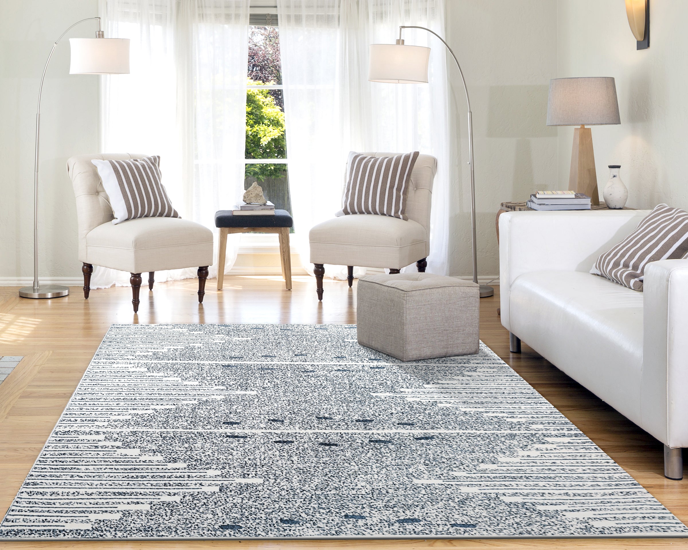 Dynamic Rugs MYTH 7300-510 Blue Rug