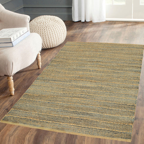 Dynamic Rugs SHAY 9420-850 Natural/Blue Rug