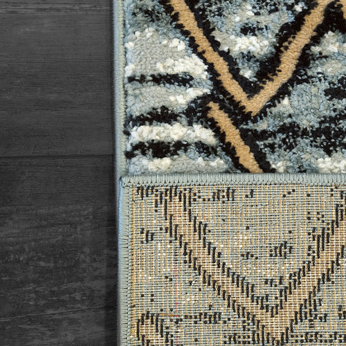 Dynamic Rugs NAVI 4017-508 Navy/Beige Rug