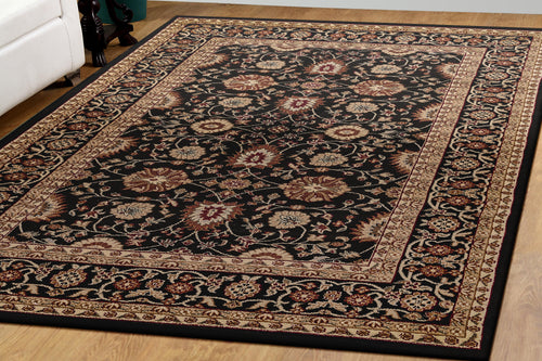 Dynamic Rugs YAZD 2803-090 Black Rug