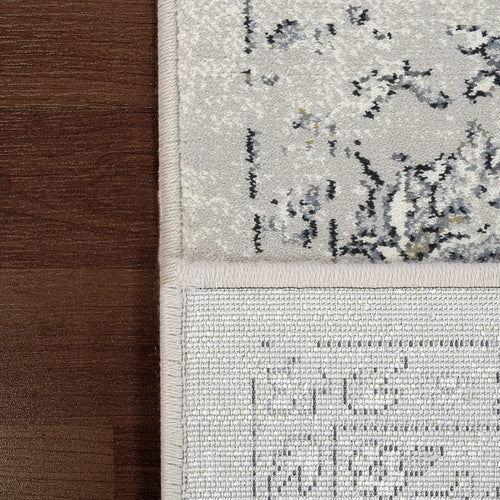 Dynamic Rugs ANCIENT GARDEN 57136-9696 Silver Rug