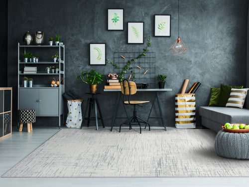 Dynamic Rugs MYSTERIO 12189-910 Silver Rug