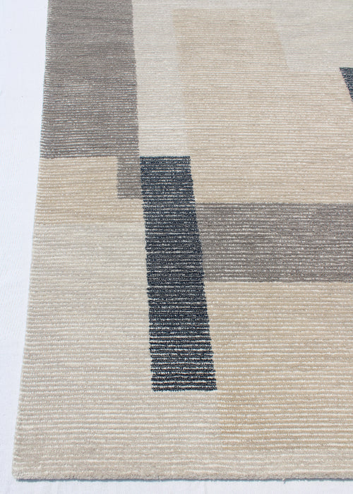 Dynamic Rugs ECCENTRIC 9605-958 Grey/Navy Rug