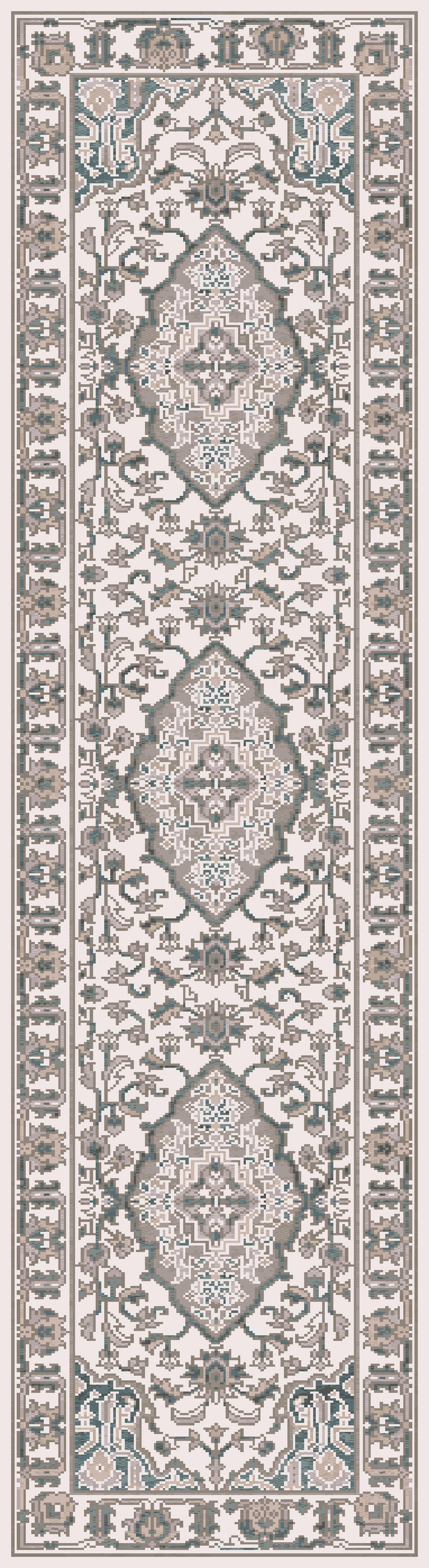 Dynamic Rugs MOOD 8475-508 Blue/Beige Rug