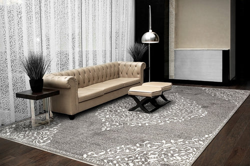 Dynamic Rugs HERA 3302-901 Grey/Ivory Rug