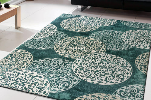 Dynamic Rugs MELODY 985014-997 Blue Rug