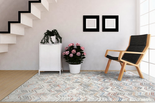 Dynamic Rugs ZEN 8342-999 Grey/Multi Rug