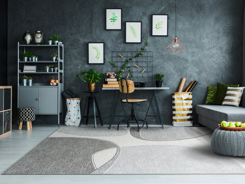 Dynamic Rugs POLARIS 46004-6171 Ivory/Grey Rug