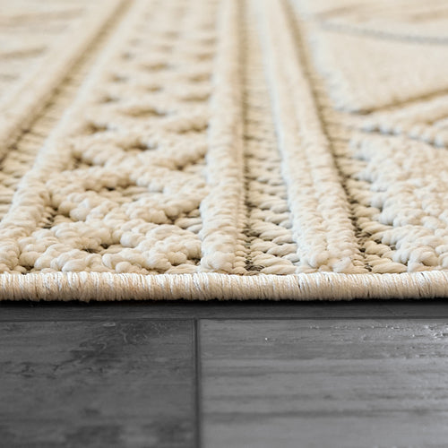 Dynamic Rugs SEVILLE 3607-109 Ivory/Soft Grey Rug