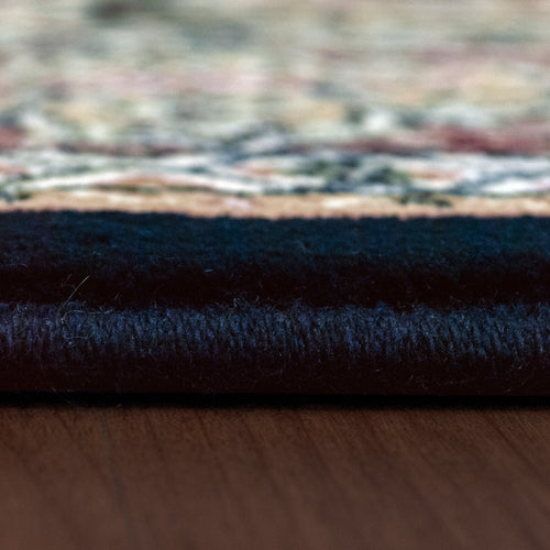 Dynamic Rugs ANCIENT GARDEN 57090-3484 Navy Rug