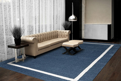 Dynamic Rugs HERA 3301-501 Blue/Ivory Rug