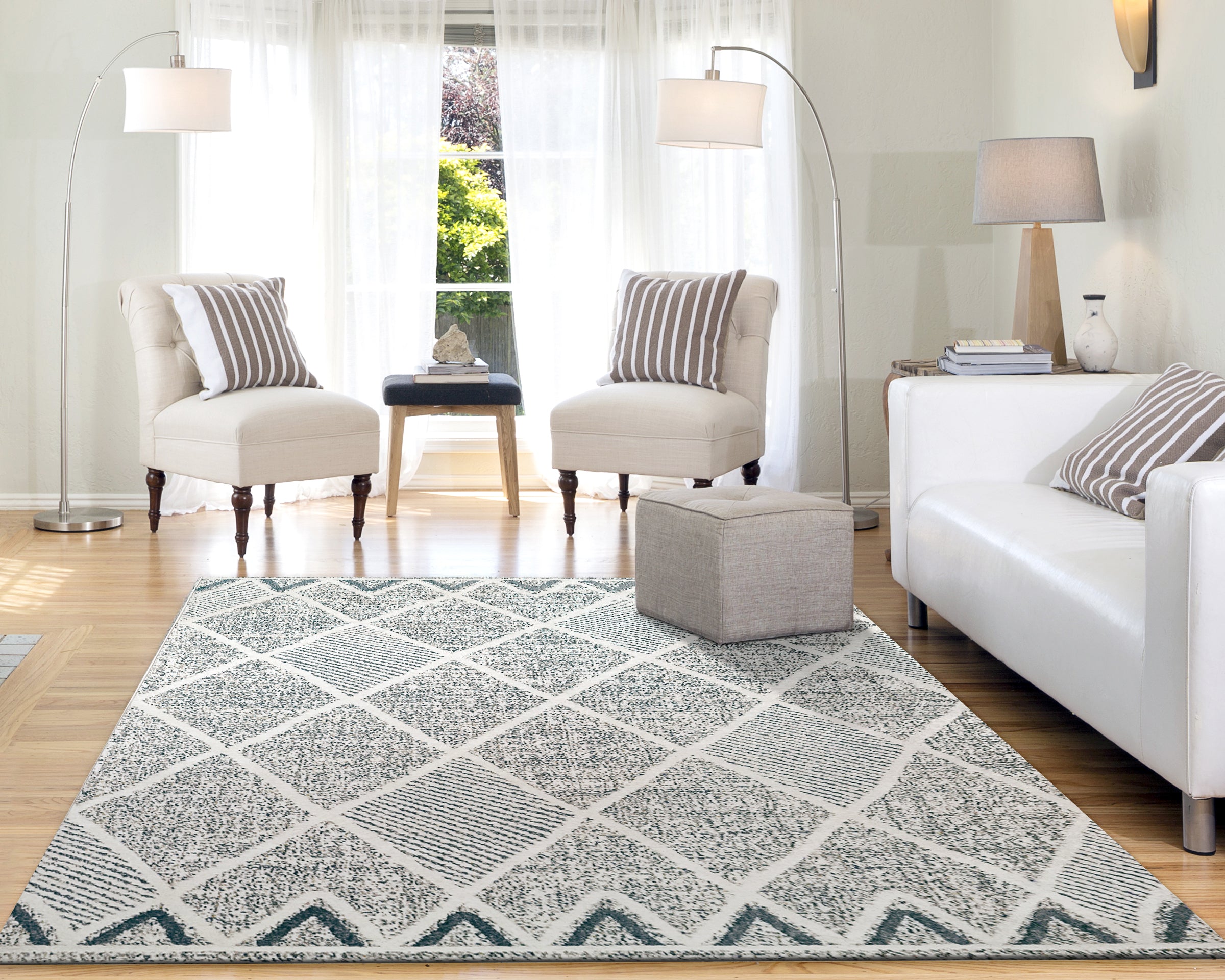 Dynamic Rugs MYTH 7297-159 Cream Rug