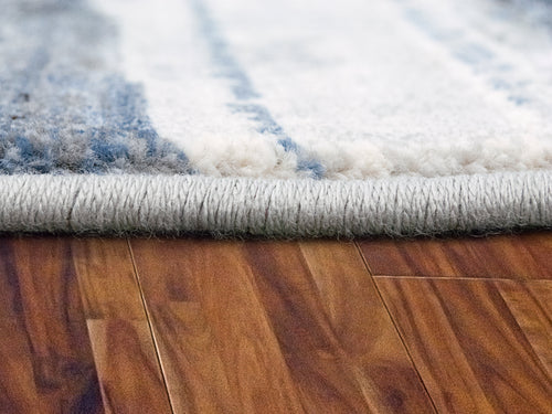 Dynamic Rugs ECLIPSE 63423-7656 Blue Rug