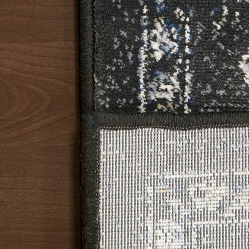 Dynamic Rugs Ancient Garden 57126-3636 Charcoal/Silver Rug