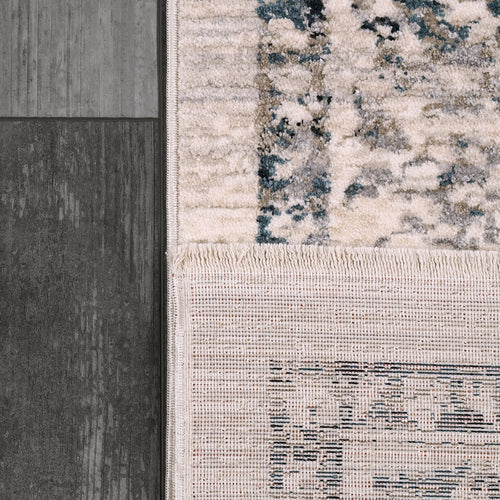 Dynamic Rugs CARSON 5223-501 Blue/Ivory Rug