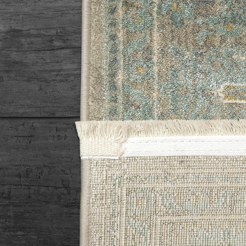 Dynamic Rugs Ella 3981-915 Grey/Ivory/Blue Rug