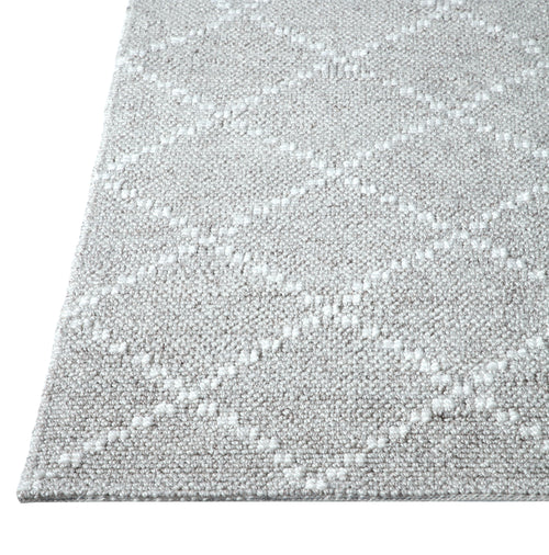 Dynamic Rugs ZEST 40809-909 Silver Rug