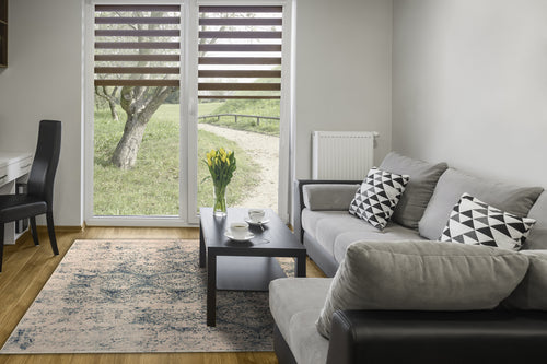 Dynamic Rugs BRILLIANT 72413-900 Blue Rug