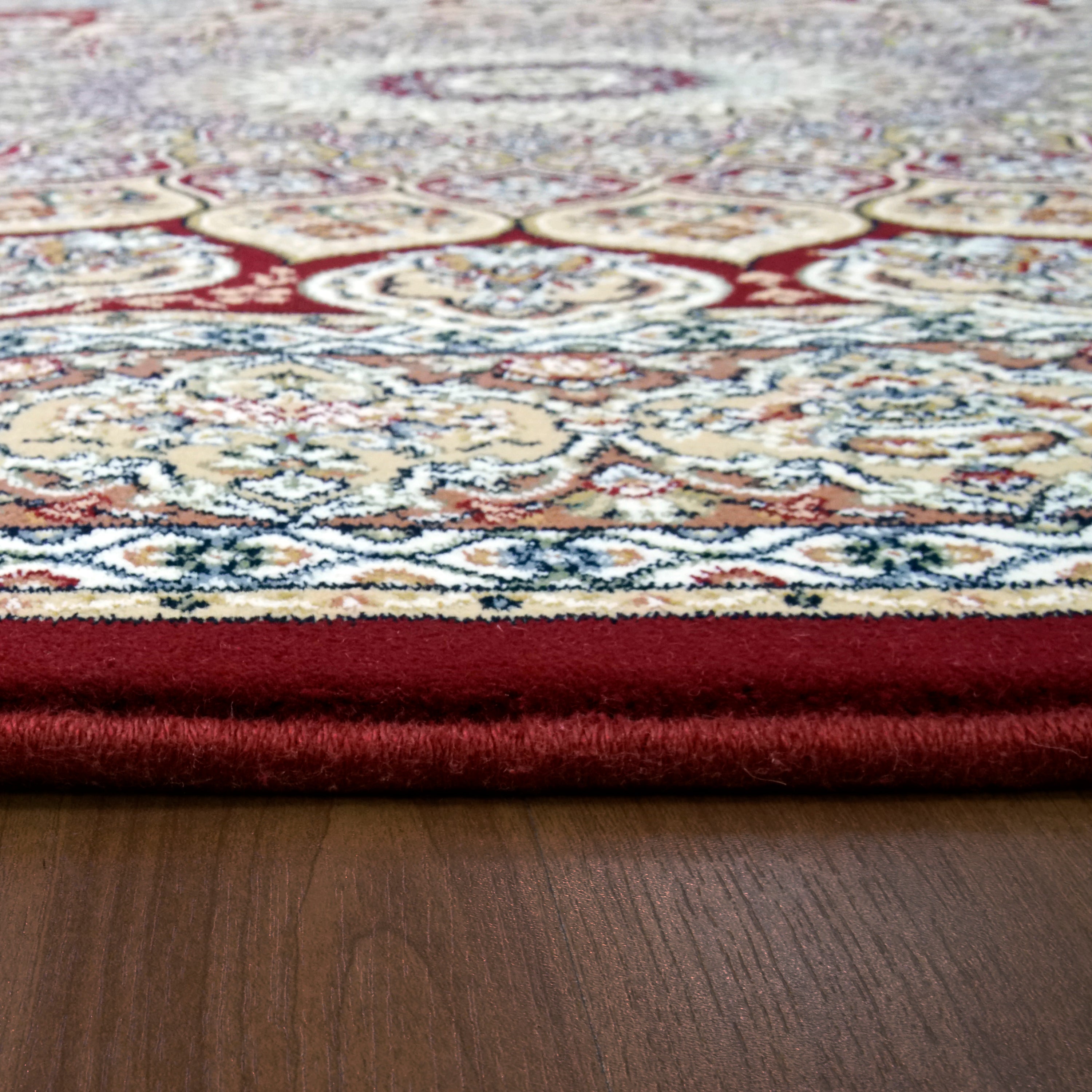 Dynamic Rugs ANCIENT GARDEN 57090-1484 Red Rug