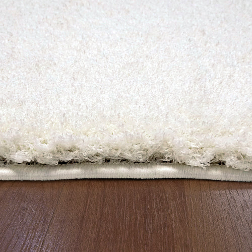 Dynamic Rugs SILKY SHAG 5900-100 Ivory Rug