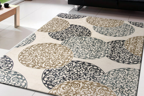 Dynamic Rugs MELODY 985014-118 Ivory Rug