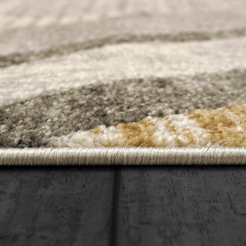 Dynamic Rugs Zahara 4415-970 Grey/Gold Rug