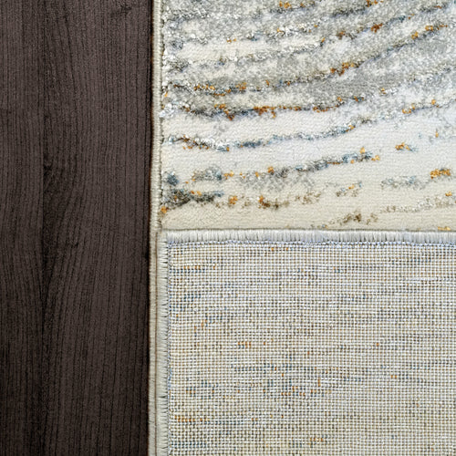 Dynamic Rugs GOLD 1351-897 Cream/Silver Rug