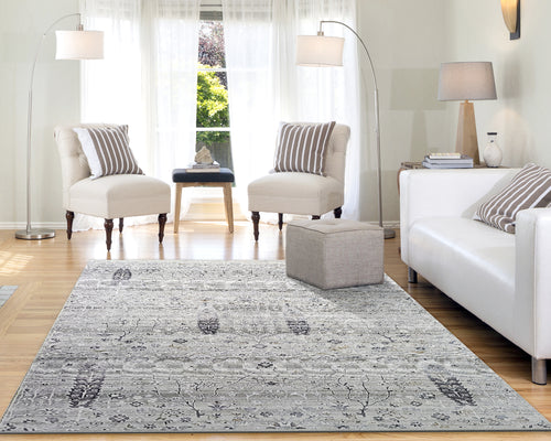 Dynamic Rugs REFINE 4635-897 Taupe/Silver Rug