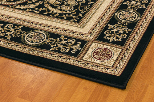 Dynamic Rugs LEGACY 58021-090 Black Rug