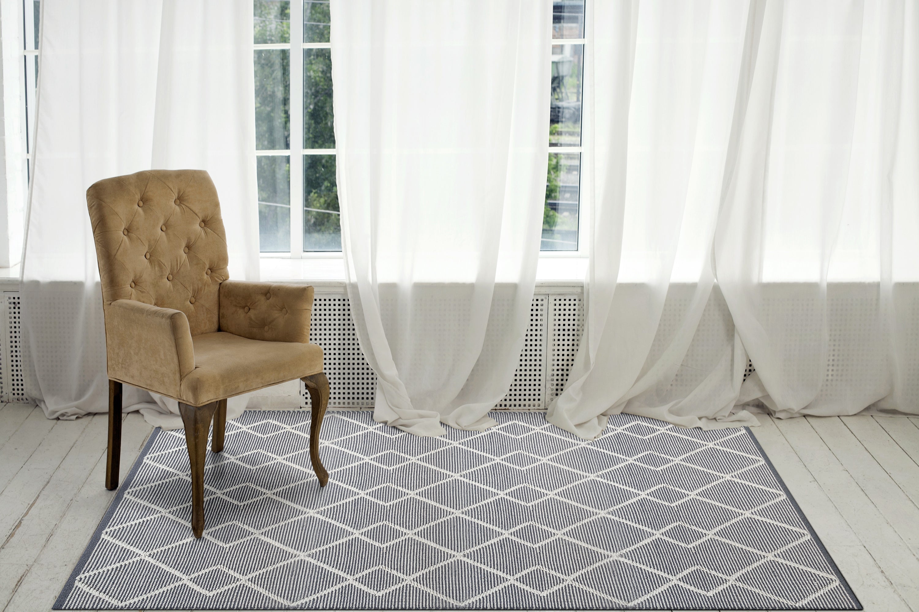 Dynamic Rugs MAEVE 2728-190 Ivory/Grey Rug