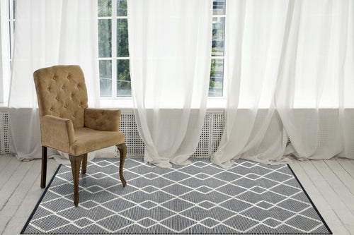 Dynamic Rugs MAEVE 2728-199 Ivory/Black Rug