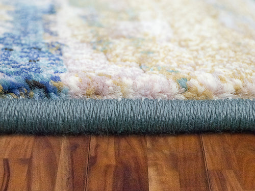 Dynamic Rugs Eclipse 79138-6191 Blue/Grey Rug