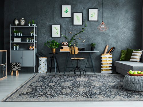 Dynamic Rugs JUNO 6883-550 Blue Rug