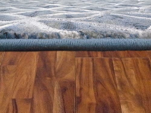 Dynamic Rugs ECLIPSE 63396-5666 Blue Rug