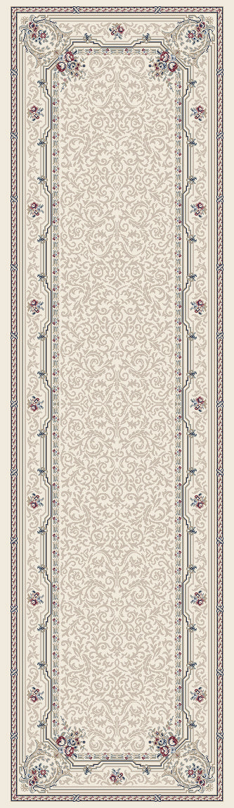 Dynamic Rugs ANCIENT GARDEN 57091-6464 Ivory Rug