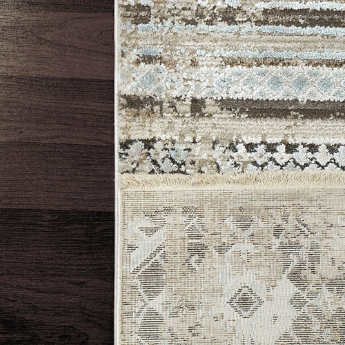 Dynamic Rugs WINGO 7956-985 Grey/Cream Rug