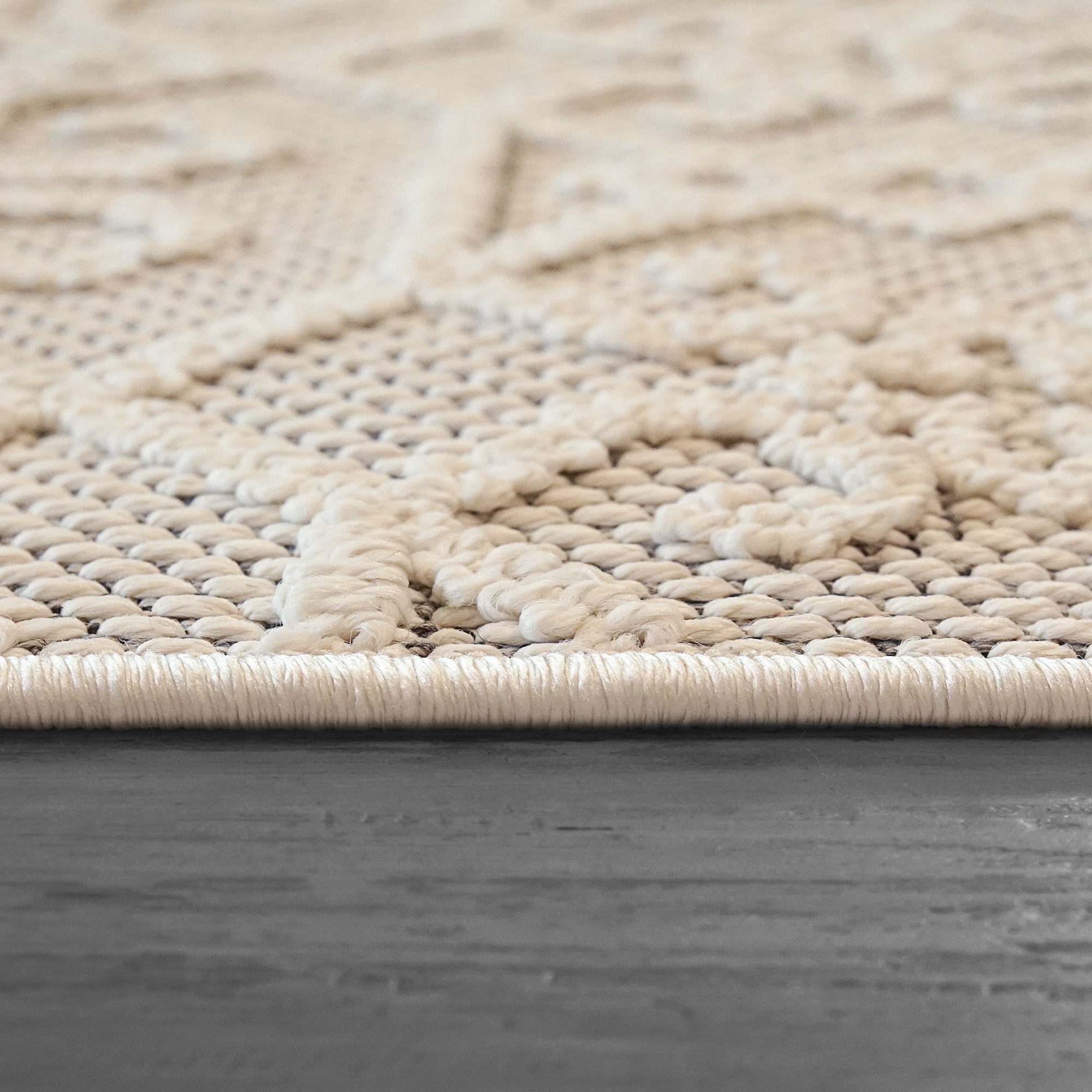 Dynamic Rugs SEVILLE 3609-109 Ivory/Soft Grey Rug