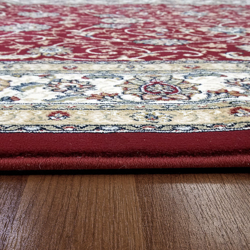 Dynamic Rugs Ancient Garden 57120-1464 Red/Ivory Rug