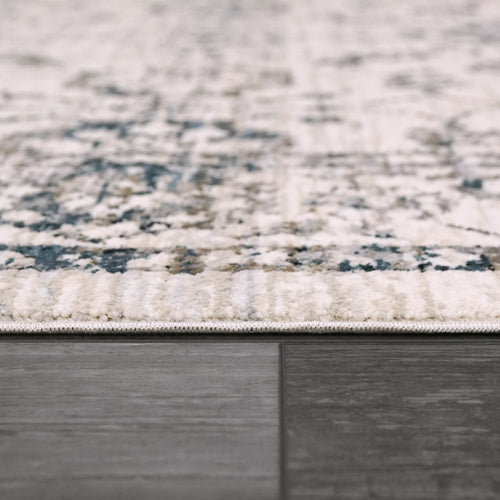 Dynamic Rugs CARSON 5223-501 Blue/Ivory Rug